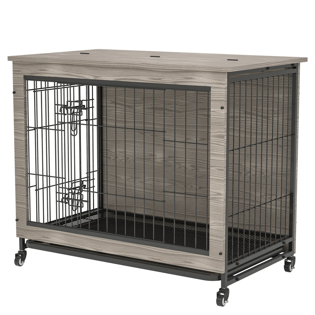 23 Inch Heavy-Duty Dog Crate Furniture - petspots