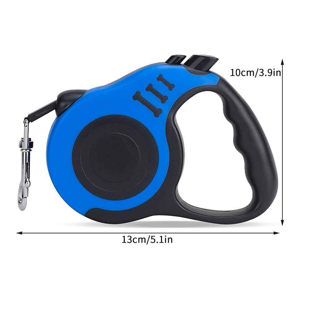 Pet Leash For Dog & Cat; Retractable Dog Leash Automatic Telescopic Tractor Dog Rope For Outdoors; dog leash - petspots