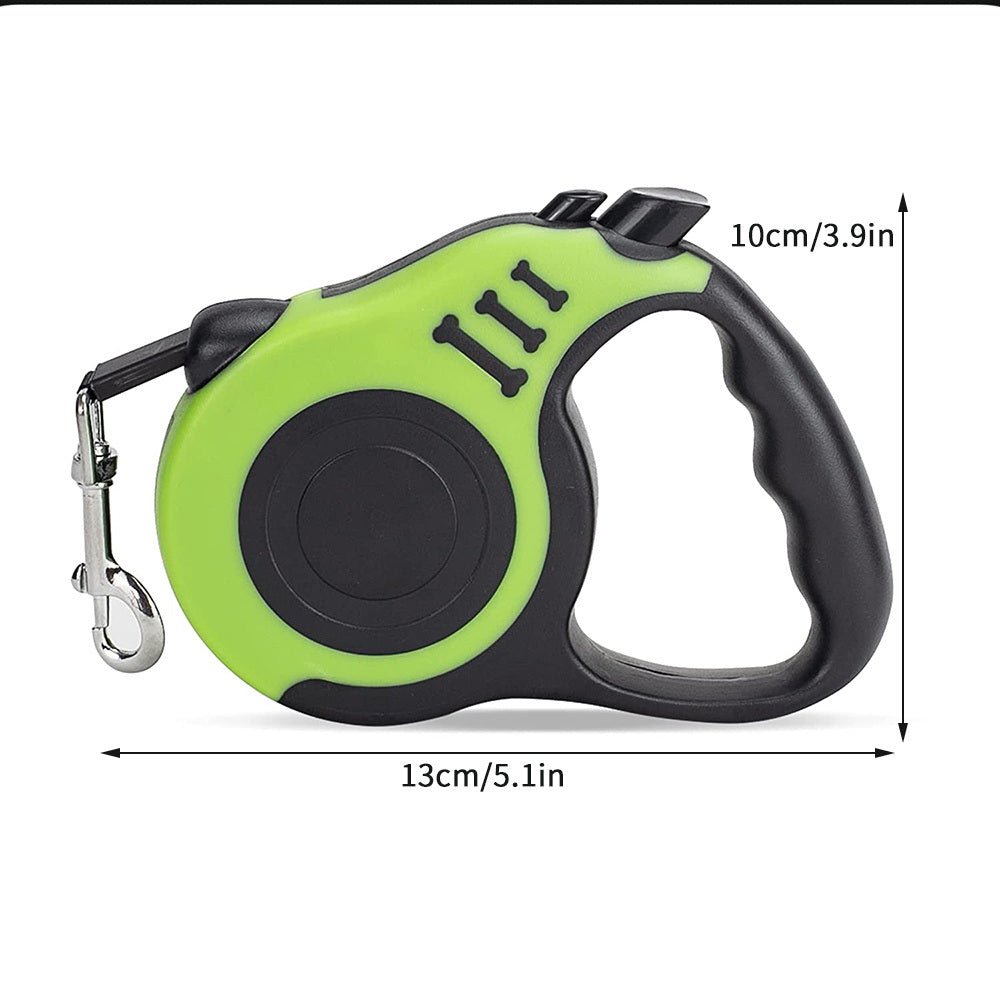 Pet Leash For Dog & Cat; Retractable Dog Leash Automatic Telescopic Tractor Dog Rope For Outdoors; dog leash - petspots