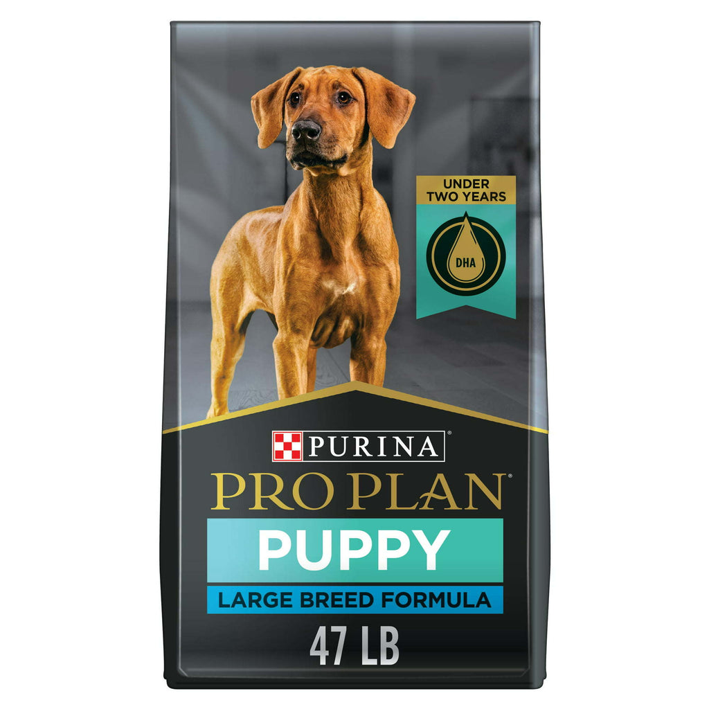 Purina Pro Plan Puppy Dry Dog Food for Puppies Under 2 Years, 47 lb Bag - petspots
