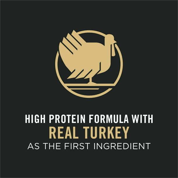 Purina Pro Plan Turkey & Oat Meal Flavor Dry Dog Food , 4 lb Bag - petspots