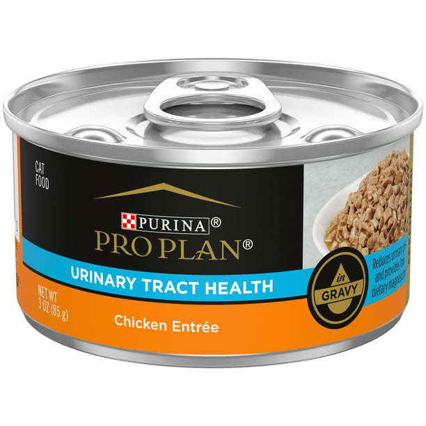 Purina Pro Plan Urinary Tract Health Wet Cat Food Chicken, 3 oz Cans (24 Pack) - petspots